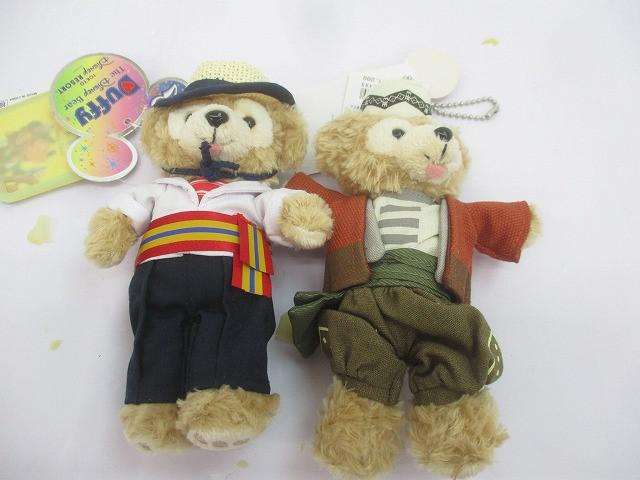 ディズニー ダッフィー ぬいぐるみバッジ オープンマウス シンドバッド