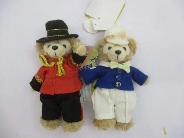 ディズニー ダッフィー ぬいぐるみバッジ オープンマウス ミラコスタ