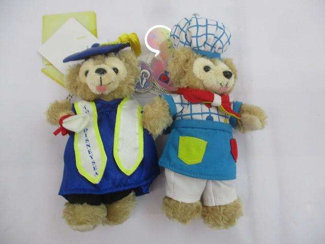 ディズニー ダッフィー ぬいぐるみバッジ オープンマウス 卒業式