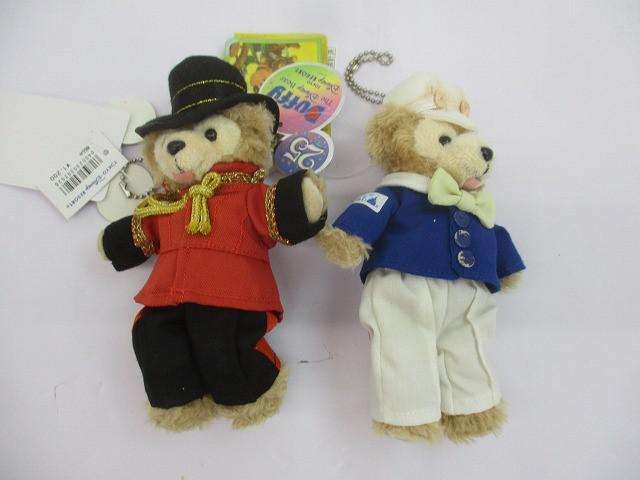 ディズニー ダッフィー ぬいぐるみバッジ ミラコスタ オープンマウス