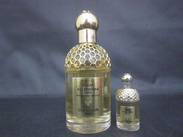 ゲラン Guerlain アクア アレゴリア フォルテ マンダリン バジリック 75ml 7.5ml 2点 オーデ