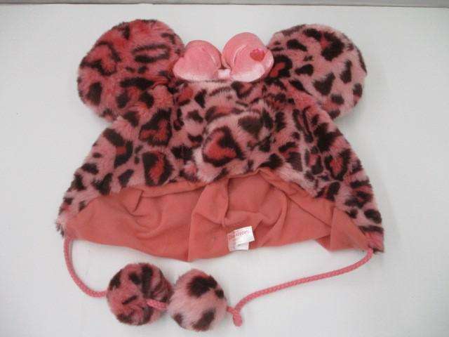 ディズニー ミニー ファンキャップ レオパード ヒョウ柄 ピンク