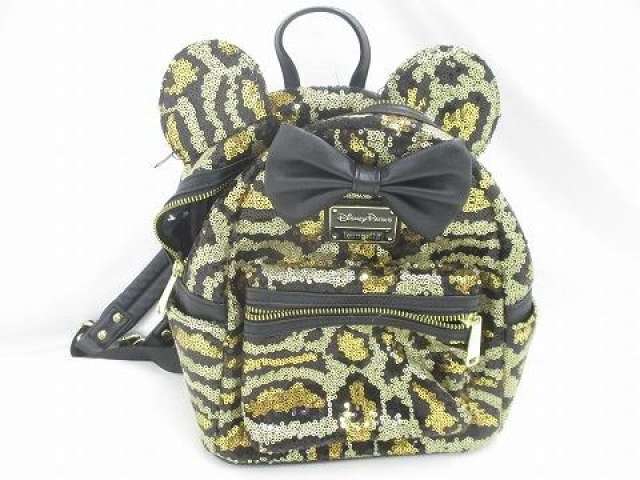 ディズニー ミニーマウス リュック ラウンジフライ レオパード ヒョウ柄