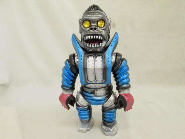 ターゲットアース マシンゴリラ ソフビ マーミット 青